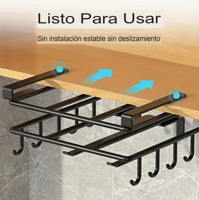 Cesta Bajo la Balda de Acero Inoxidable – Modelo Engrosado