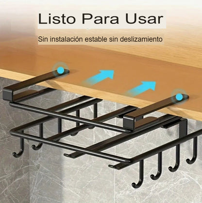 Cesta Bajo la Balda de Acero Inoxidable – Modelo Engrosado