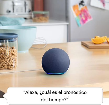 Echo Dot 5ª generación | El Echo Dot con el mejor sonido jamás lanzado | Color Negro